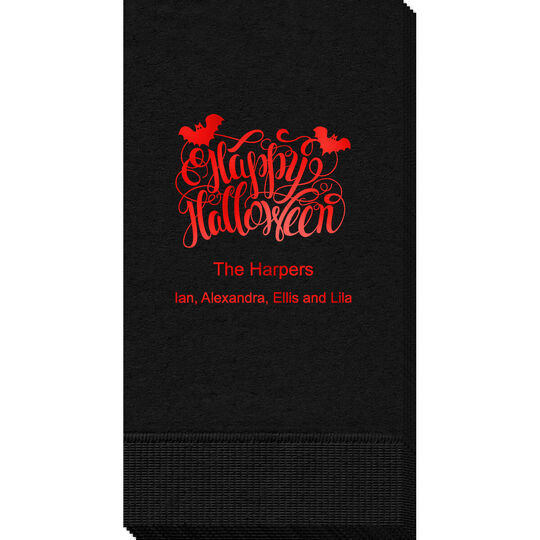 Happy Halloween Guest Towels